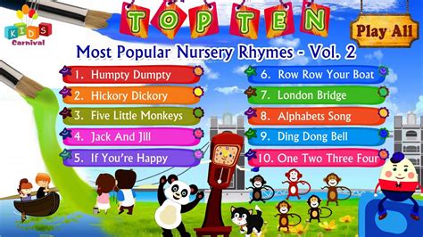 nursery rhymes songs|top 10 nursery rhymes songs.